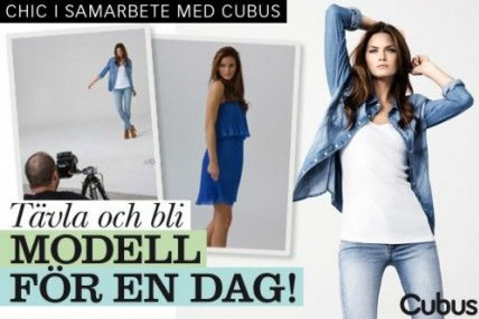 Tävla med Baaam och Cubus och bli modell för en dag! Tävla med Baaam och Cubus och bli modell för en dag!