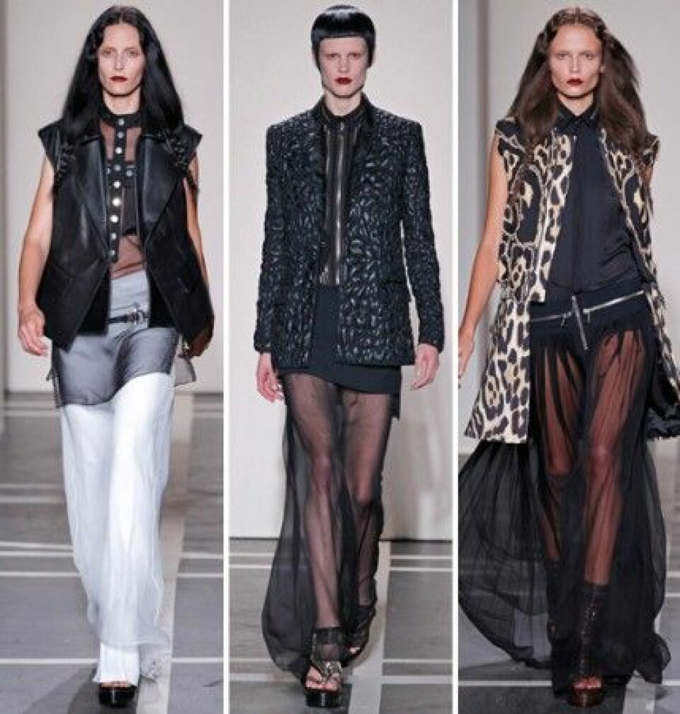 Givenchy, S/S 2011. Givenchy, S/S 2011.