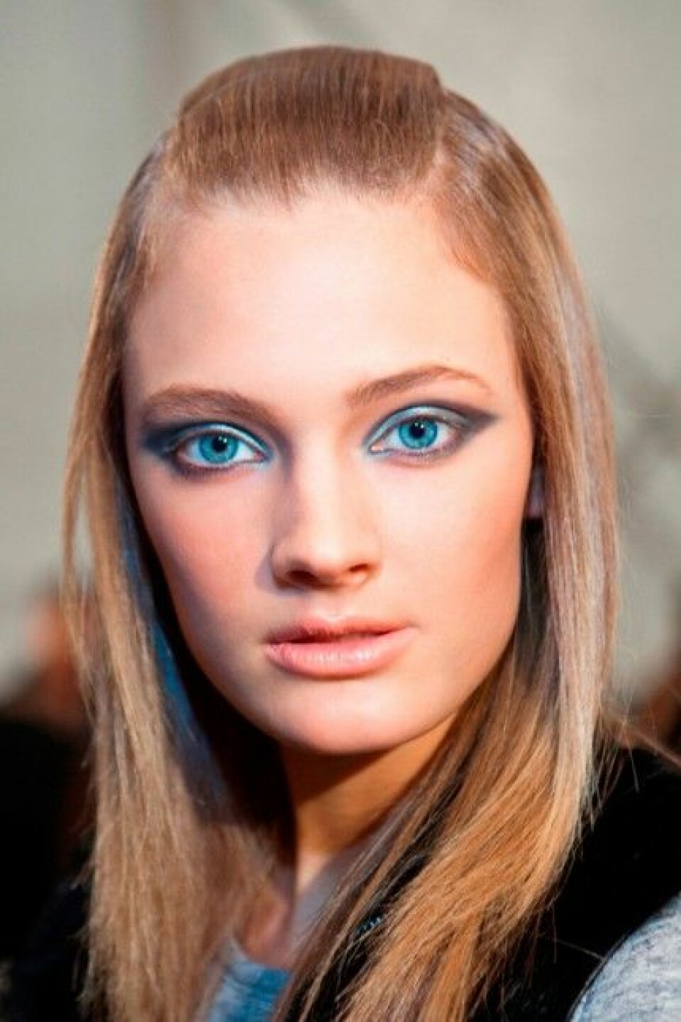 Modellen Constance Jablonski för Derek Lam, A/W 2011. Modellen Constance Jablonski för Derek Lam, A/W 2011.