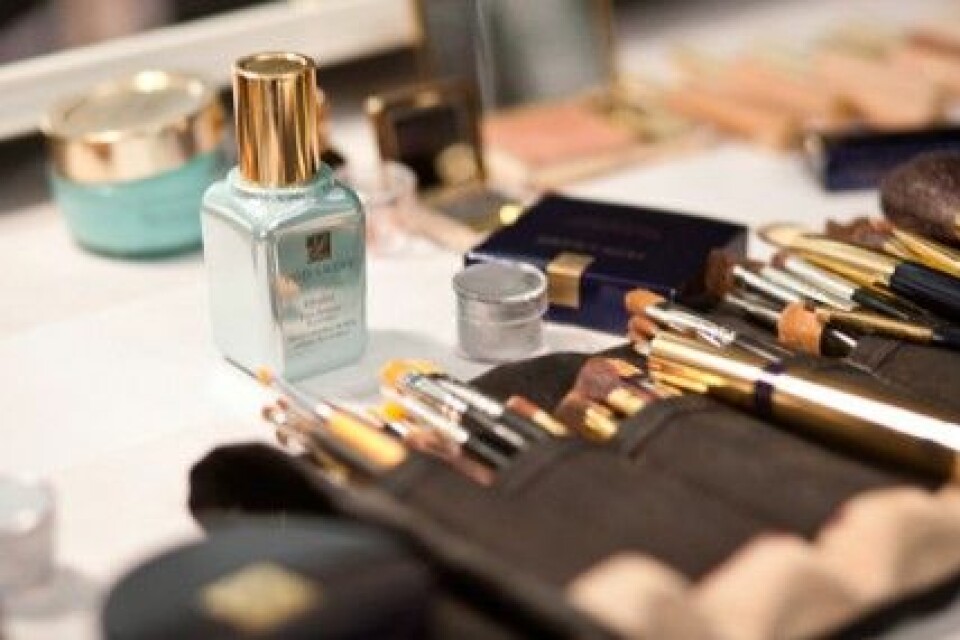 Makeup från Estée Lauder hos Derek Lam, A/W 2011. Makeup från Estée Lauder hos Derek Lam, A/W 2011.