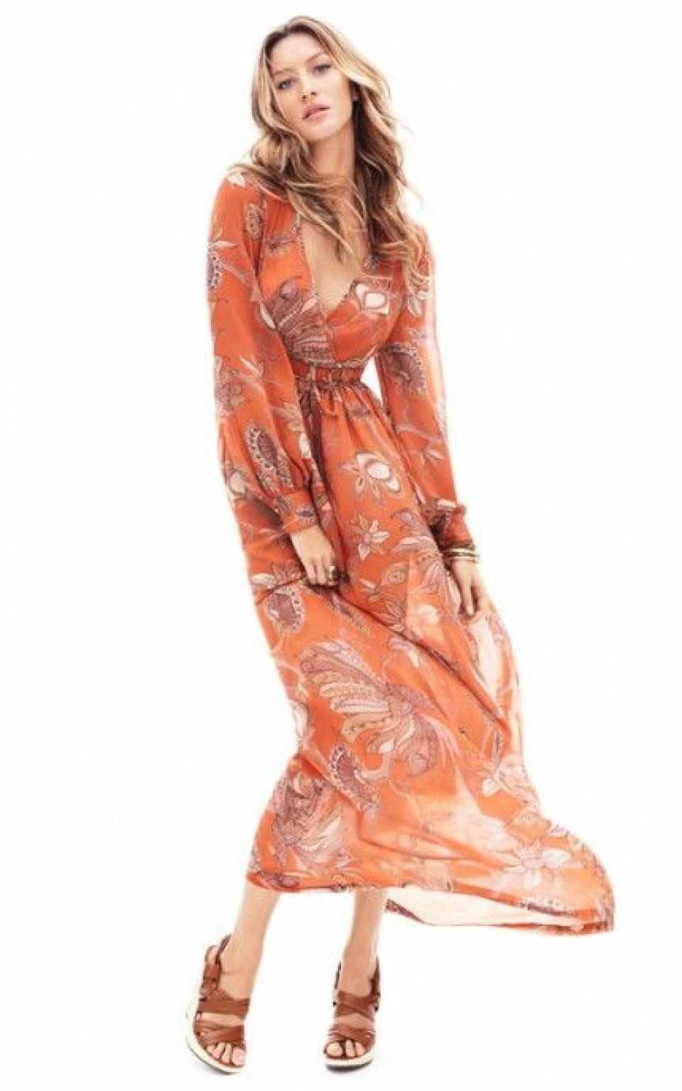 Bohochic Gisele Bündchen för H&M