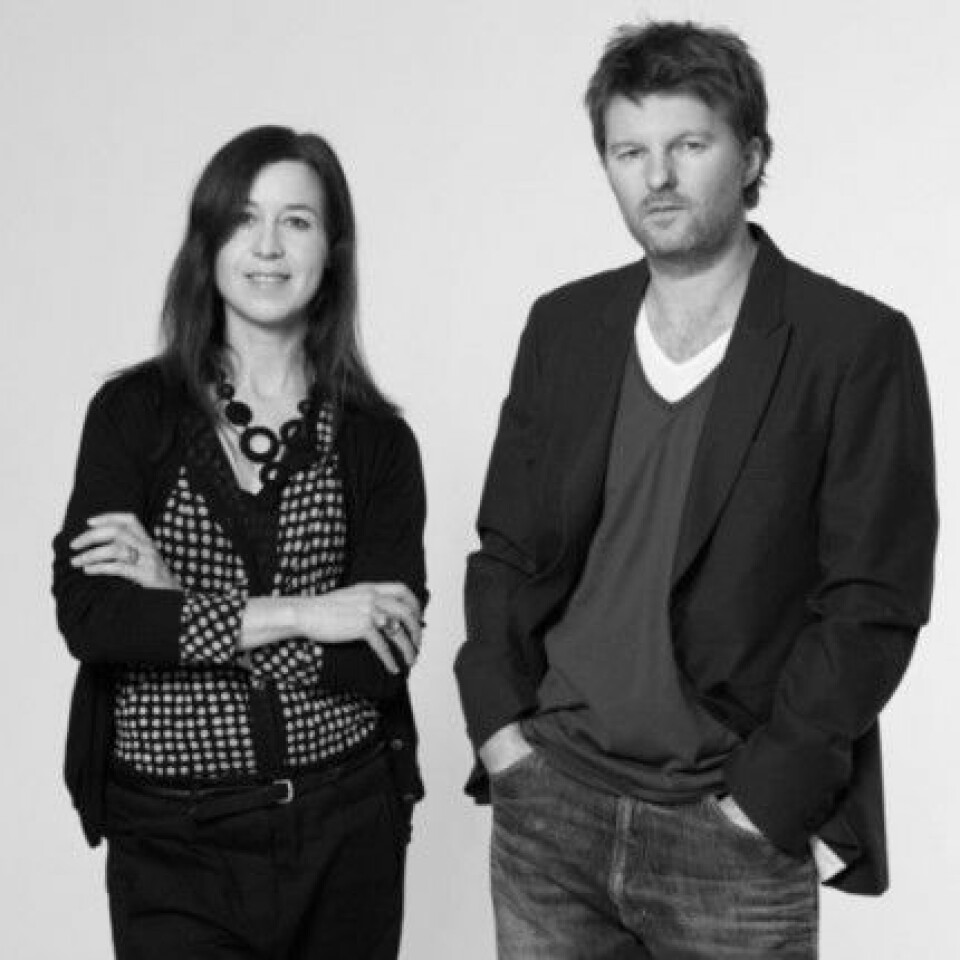 Ann Ringstrand och Stefan Söderberg, designers och grundare av Hope. Ann Ringstrand och Stefan Söderberg, designers och grundare av Hope.