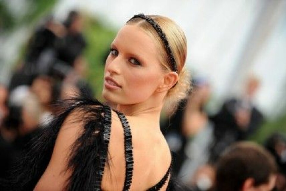 Supermodellen Karolina Kurkova. Supermodellen Karolina Kurkova.
