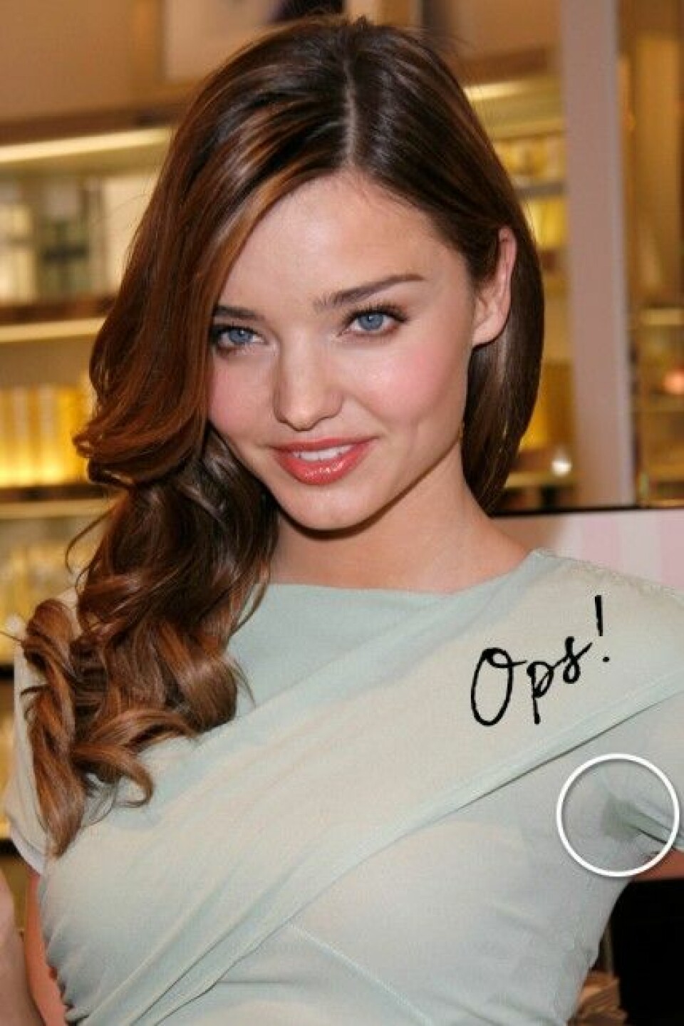 Modellen Miranda Kerr kanske skulle vilja ha lite Absolut Torr? Modellen Miranda Kerr kanske skulle vilja ha lite Absolut Torr?