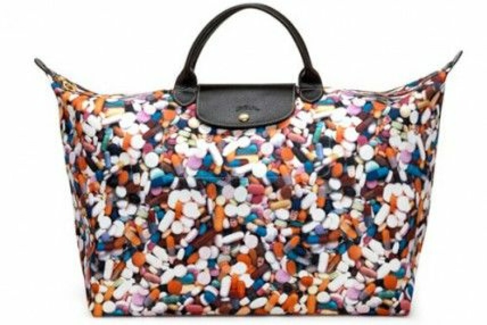 Jeremy Scott “Pills Pliage” för Longchamp