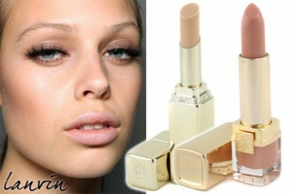 Primer från Guerlain t.v. och läppstift från Estée Lauder t.h. Primer från Guerlain t.v. och läppstift från Estée Lauder t.h.