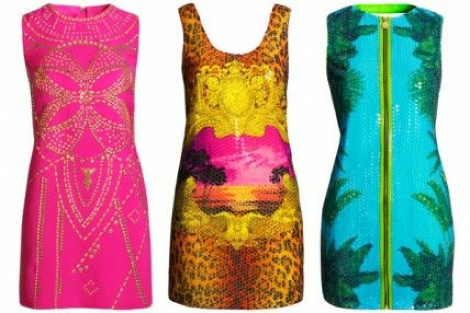 Versace for H&M, A/W 2011 - damkollektionen. Versace for H&M, A/W 2011 - damkollektionen.