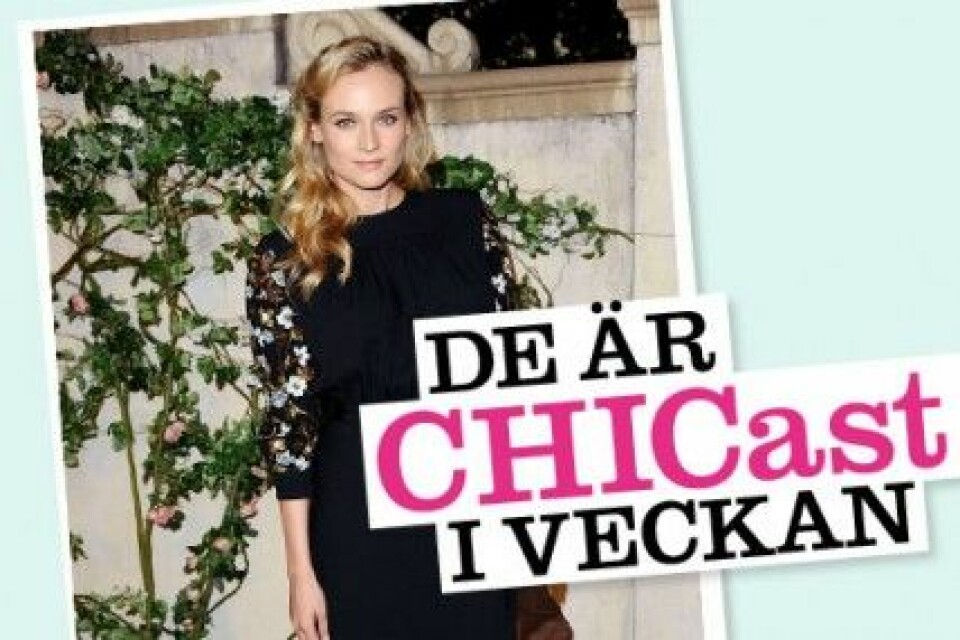 Diane Kruger är en av veckans chicaste. Diane Kruger är en av veckans chicaste.
