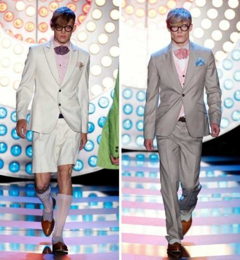 John Galliano menswear, A/W 2012. John Galliano menswear, A/W 2012.