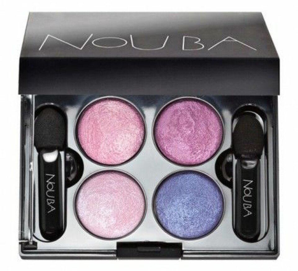 Palett med ögonskuggor, Nouba Quattro Nr. 608, 359 kr. Palett med ögonskuggor, Nouba Quattro Nr. 608, 359 kr.
