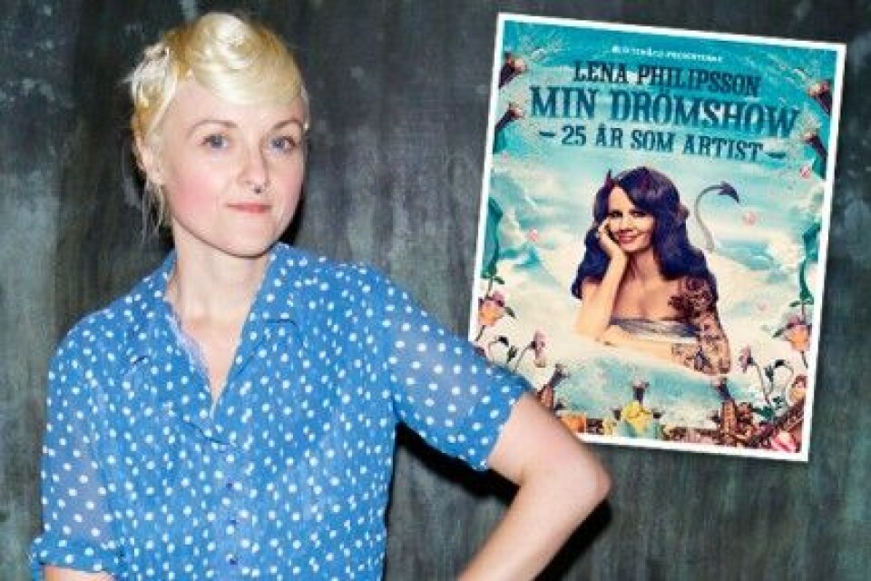 Bea Szenfeld designar åt Lena Philipsson. OBS: Bilden är ett montage. Bea Szenfeld designar åt Lena Philipsson. OBS: Bilden är ett montage.