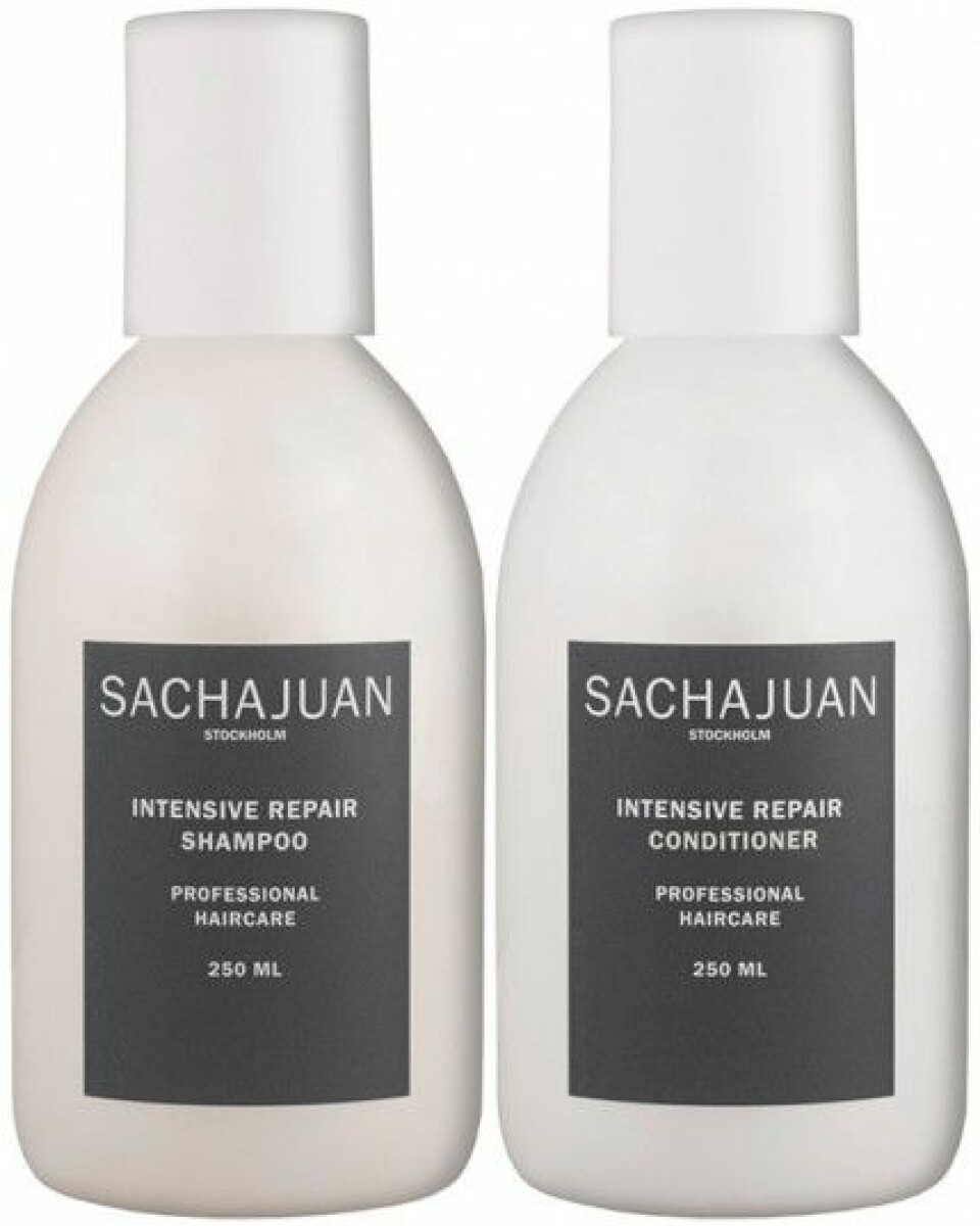 SachaJuan Intensive Repair Schampoo och Conditioner. SachaJuan Intensive Repair Schampoo och Conditioner.