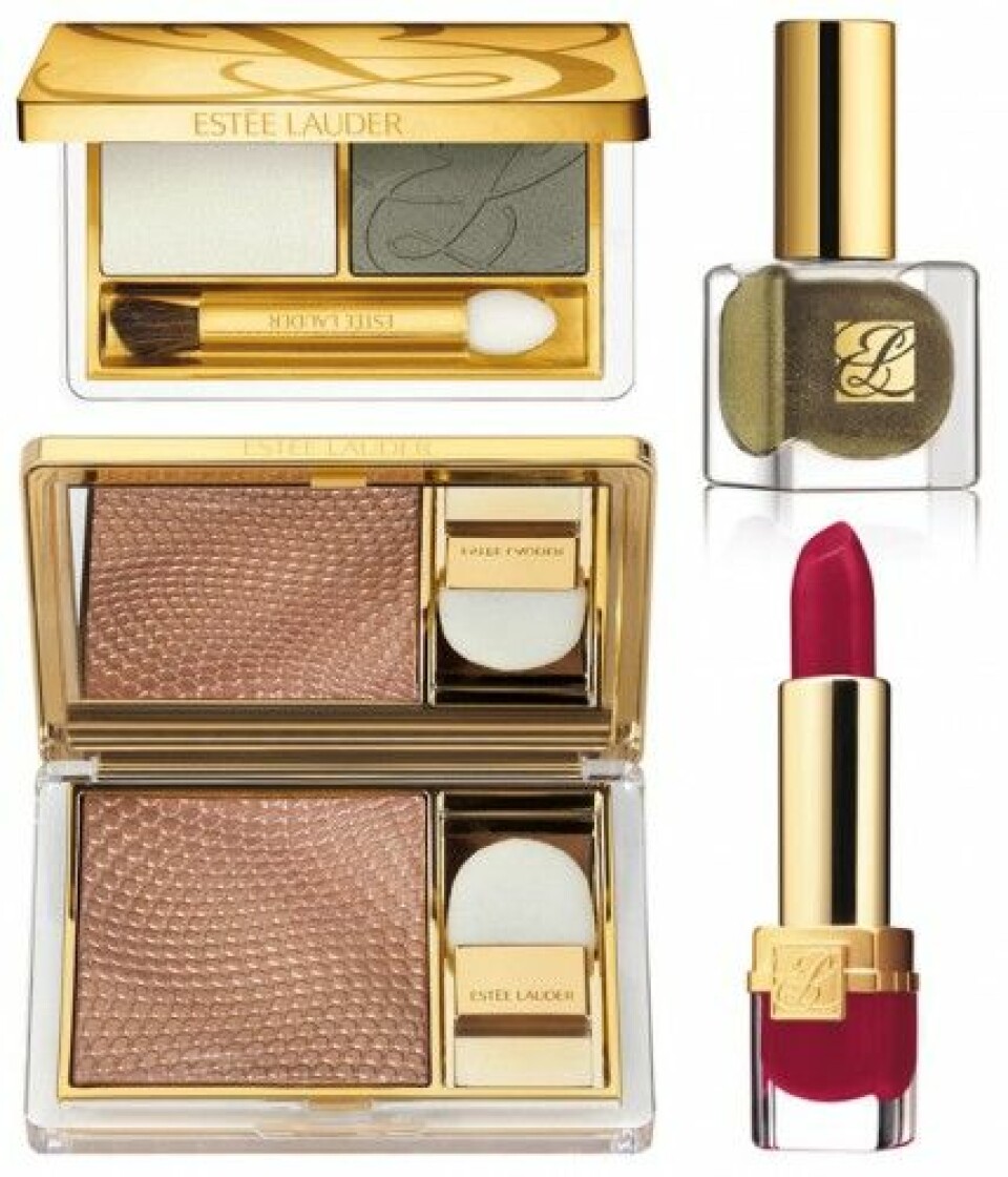 Estée Lauder fixar din nya höstlook och profilbild