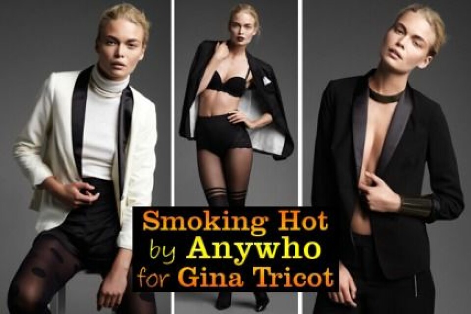 BILDSPEL: “Smoking Hot” by Anywho for Gina Tricot
