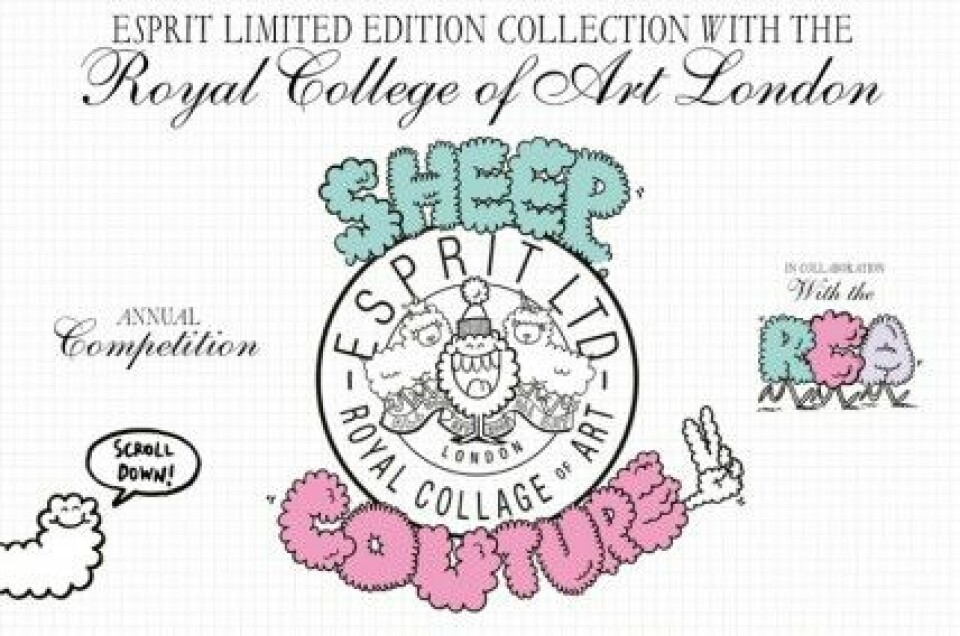 Esprit Limited Edition Collection i samarbete med Royal College of Art. Esprit Limited Edition Collection i samarbete med Royal College of Art.
