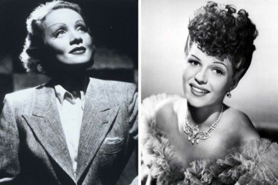 Marlene Dietrich och Rita Hayworth inspirerar Vero Modas partykollektion. Marlene Dietrich och Rita Hayworth inspirerar Vero Modas partykollektion.