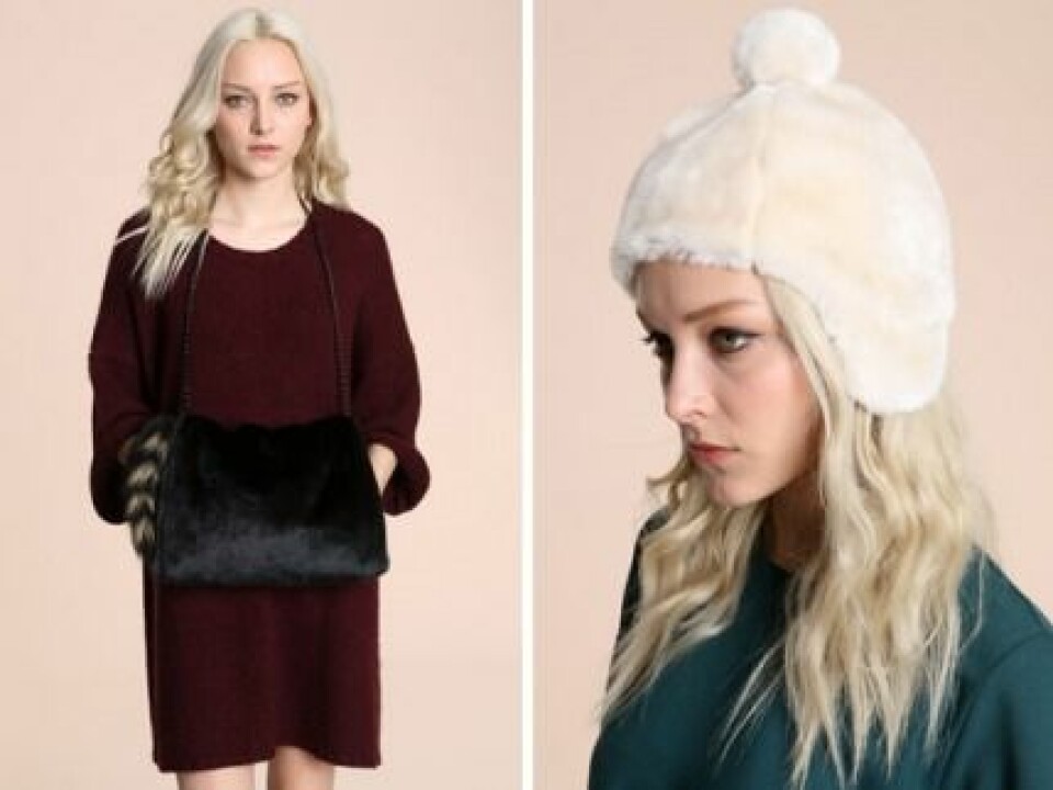 Väska och mössa från CW by Carin Wester for Urban Outfitters. Väska och mössa från CW by Carin Wester for Urban Outfitters.