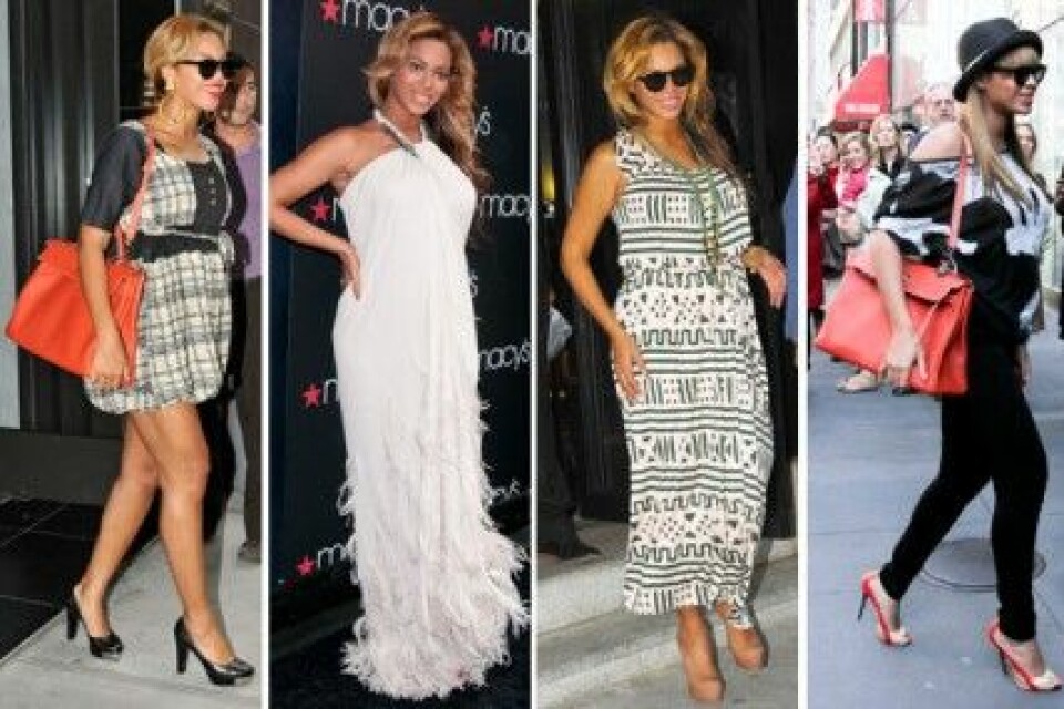 Inspireras av kändisarnas gravidstilar