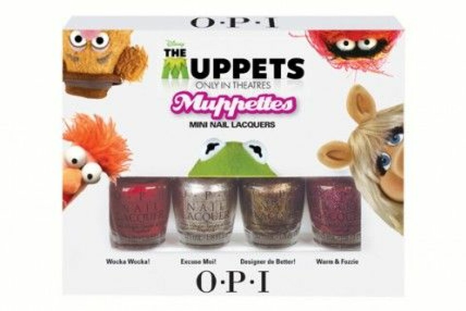 OPI gör nagellack med The Muppets