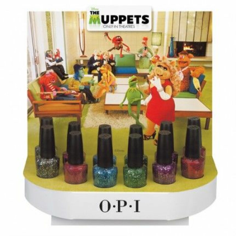 OPI gör nagellack med The Muppets