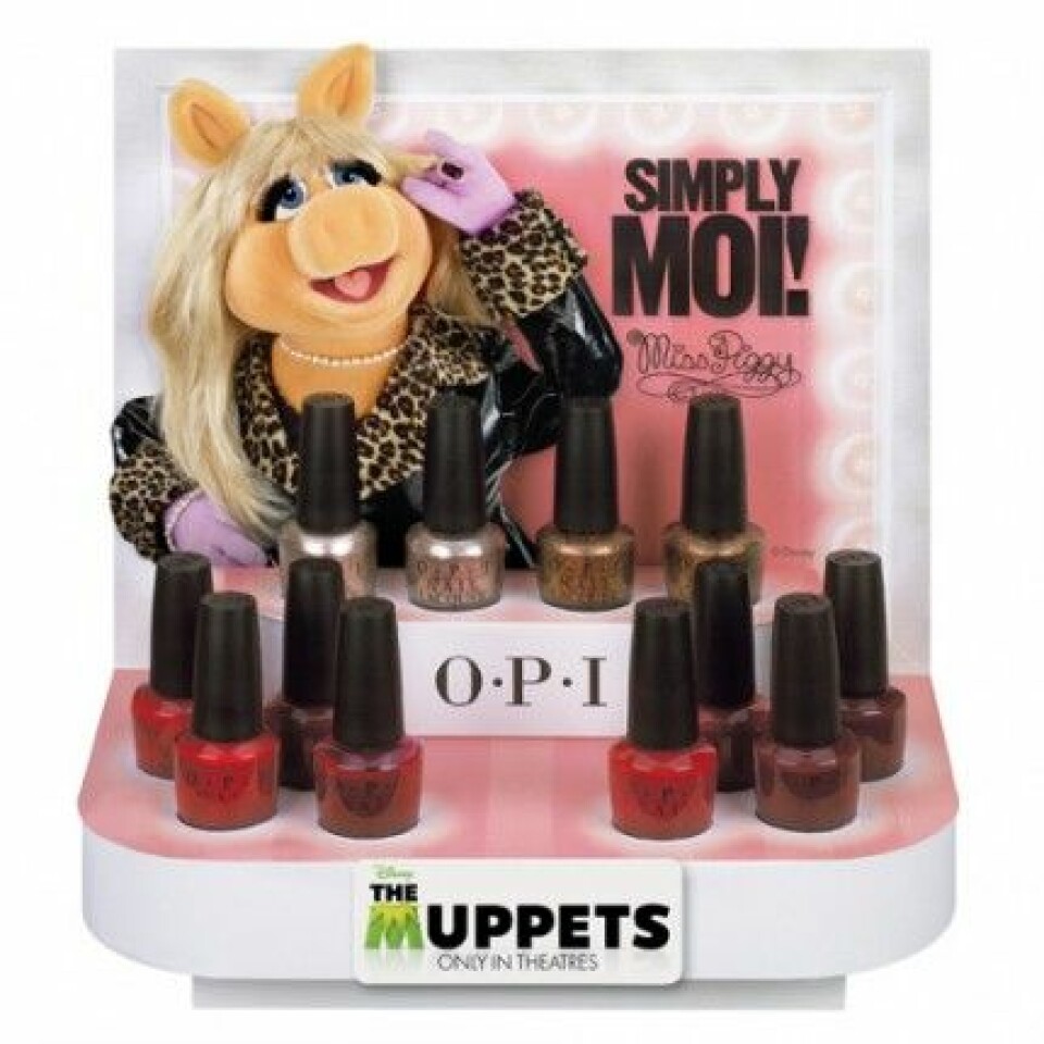 OPI gör nagellack med The Muppets