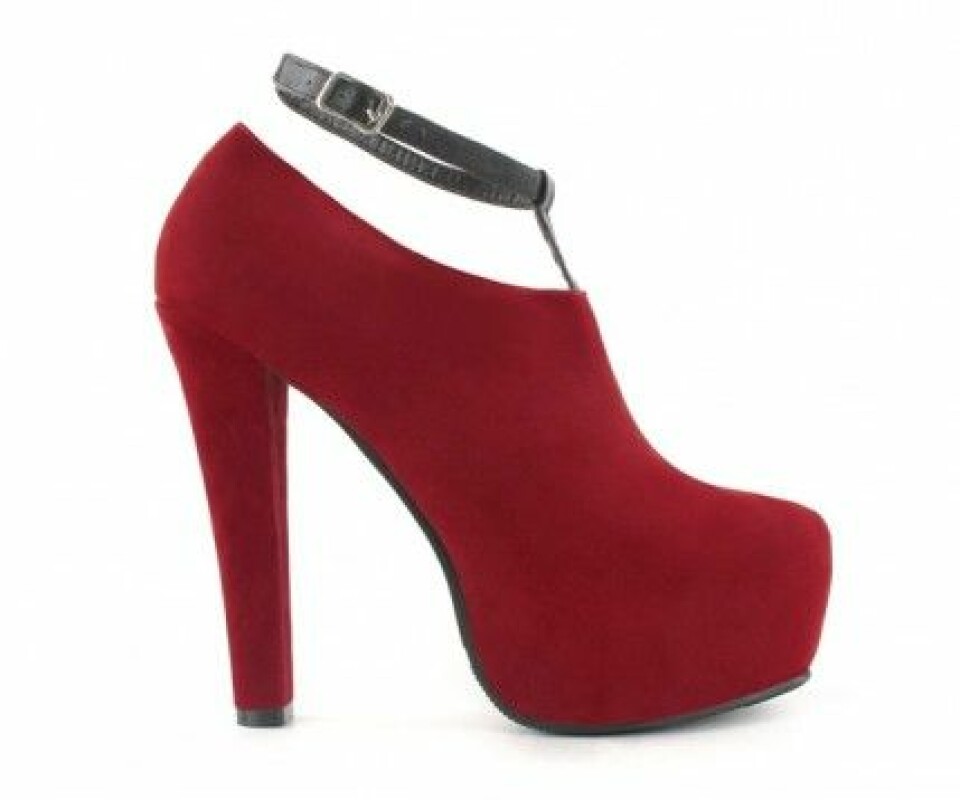Höstshopping: Vinröda ankelboots