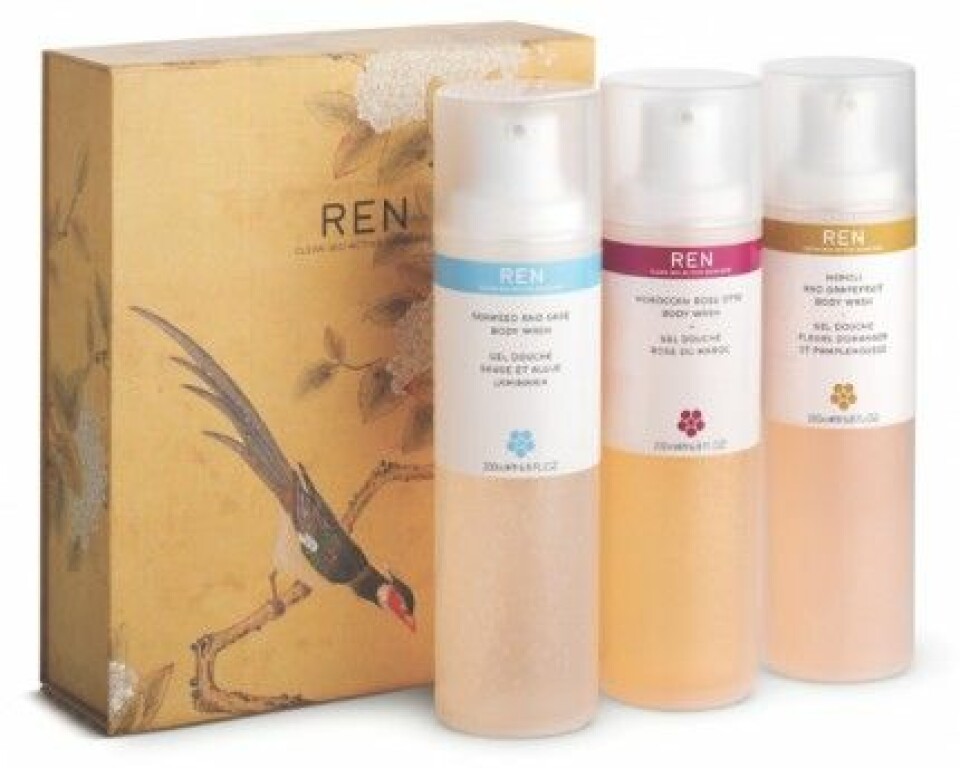 Wash Trio från REN i samarbete med Gourney, 695 kr. Wash Trio från REN i samarbete med Gourney, 695 kr.