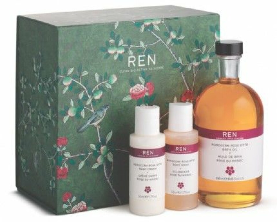 Rose Bath Gift från REN i samarbete med Gourney, 799 kr. Rose Bath Gift från REN i samarbete med Gourney, 799 kr.
