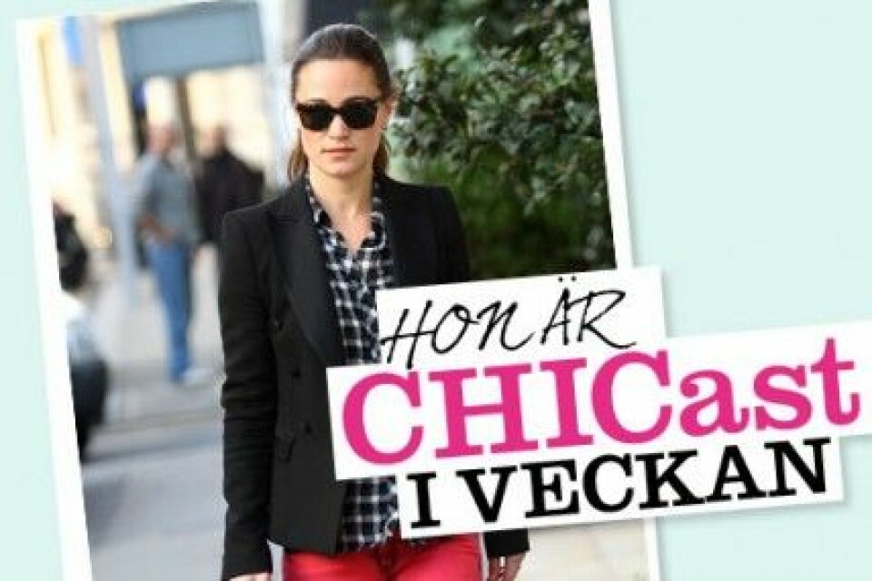 Pippa Middleton är veckans vardagsinspiratör. Pippa Middleton är veckans vardagsinspiratör.