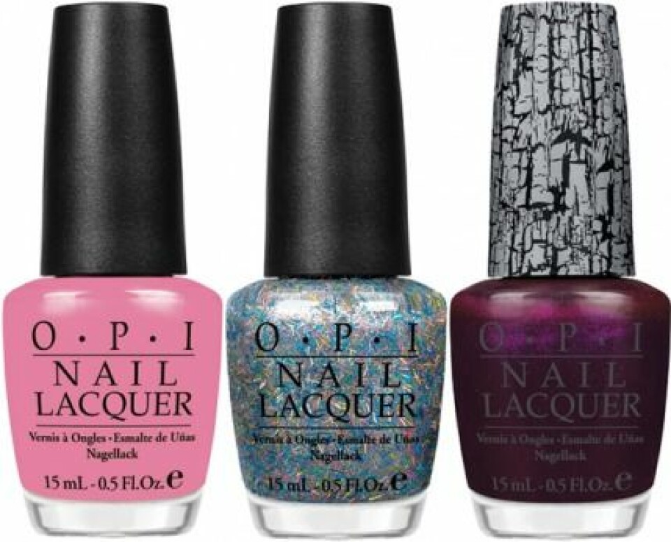 Nicki Minaj OPI Nail Lacquer Collection 2012