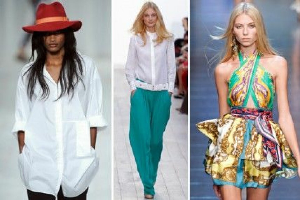 Paul Smith, Chloé och D&G - spring/summer 2012. Paul Smith, Chloé och D&G - spring/summer 2012.