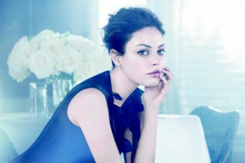 Mila Kunis för Lady Dior, spring/summer 2012. Foto: Mikael Jansson Mila Kunis för Lady Dior, spring/summer 2012. Foto: Mikael Jansson