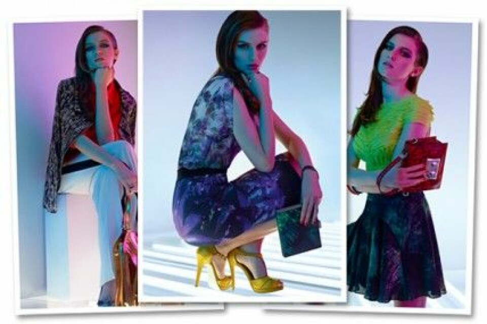 Tali Lennox for Karen Millen, S/S 2012. Tali Lennox for Karen Millen, S/S 2012.