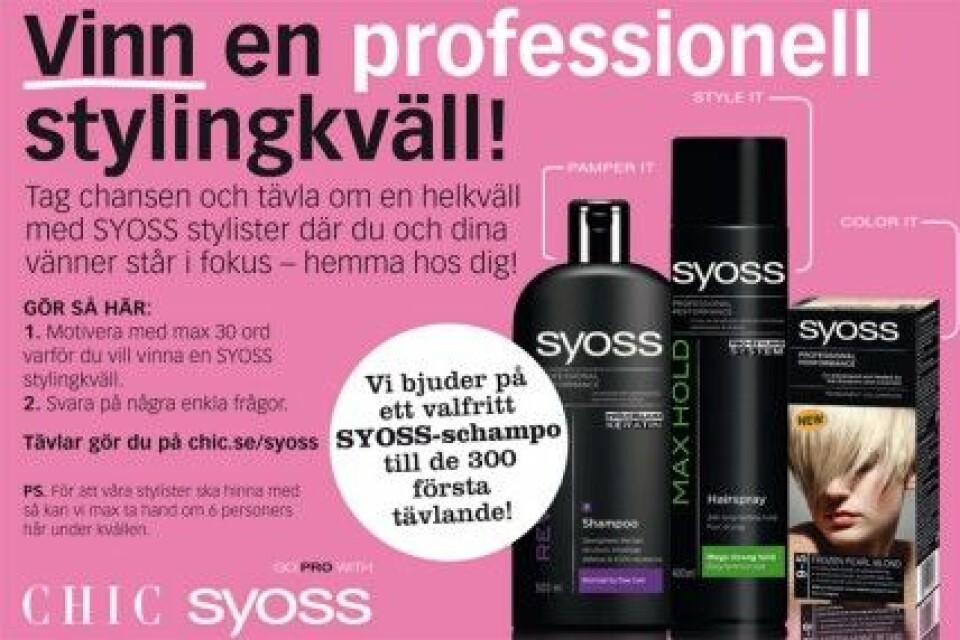 Baaam i samarbete med SYOSS. Klicka på bilden för att se den större! Baaam i samarbete med SYOSS. Klicka på bilden för att se den större!