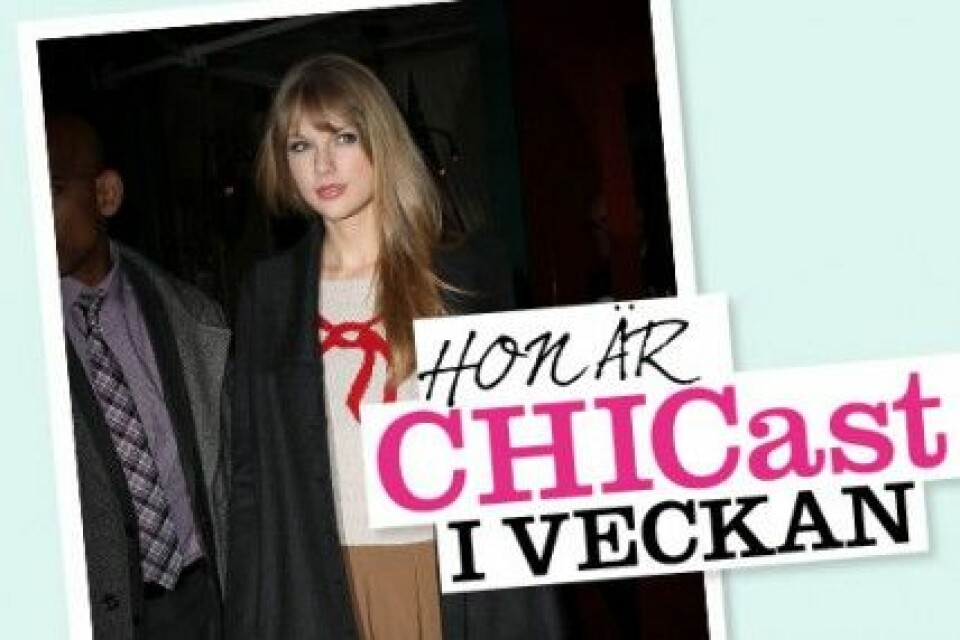 Veckans vardagsinspiratör: Taylor Swift