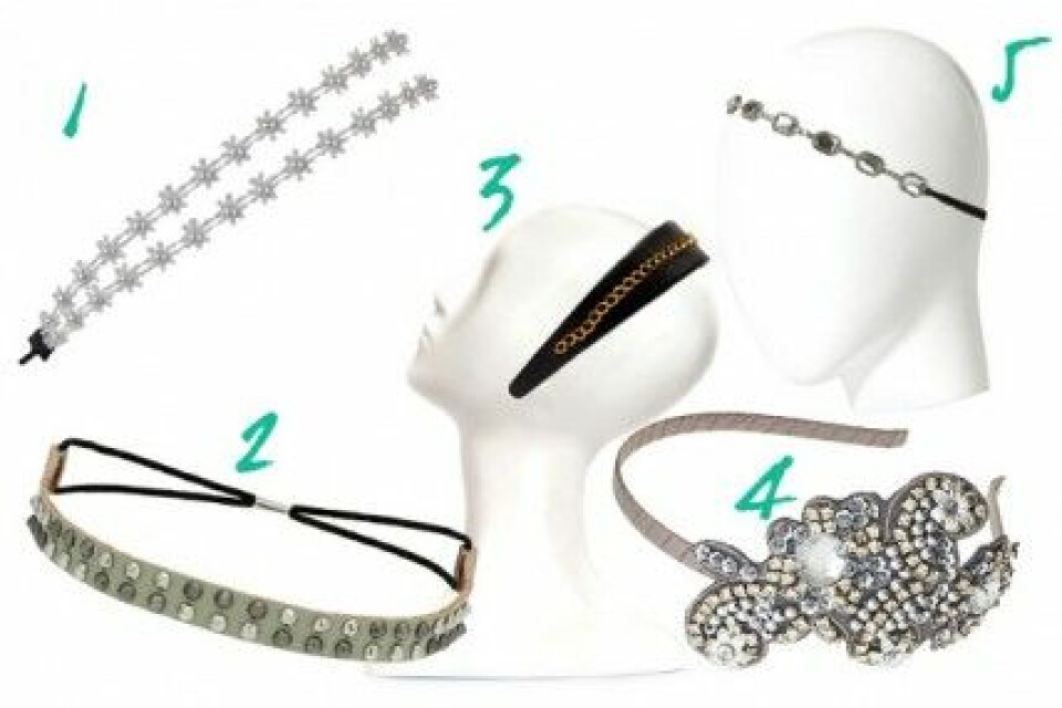 Shoppa skönhetstrenden: Diadem