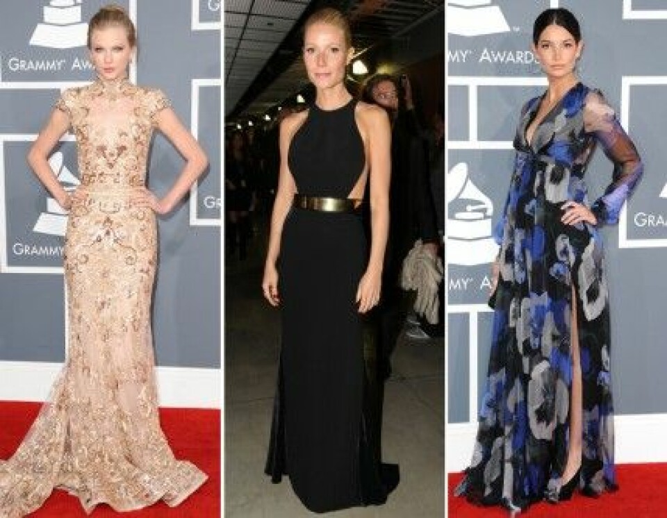 Modechef Hulda Anderssons favoriter på Grammy Awards 2012. Modechef Hulda Anderssons favoriter på Grammy Awards 2012.