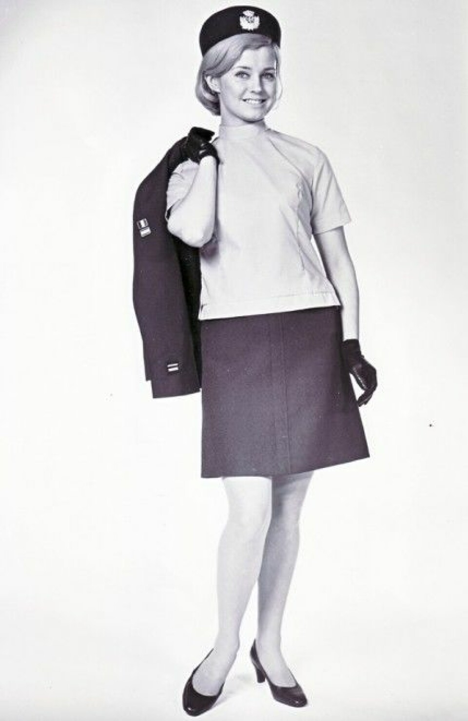 British Airways uniform från 1960-talet. British Airways uniform från 1960-talet.