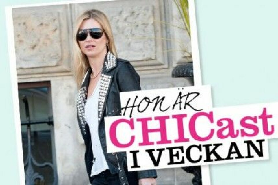 Kate Moss är chicast i veckan! Kate Moss är chicast i veckan!