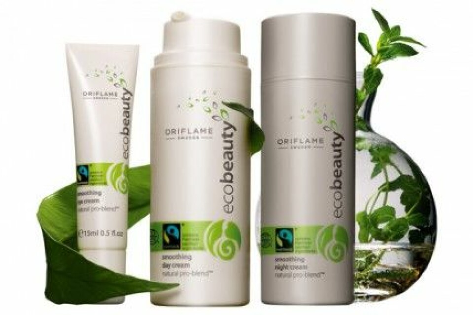 Ekologisk skönhet från Oriflame