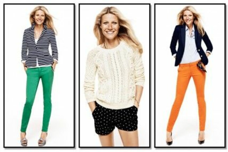Gwyneth Paltrow för Lindex, våren 2012. Gwyneth Paltrow för Lindex, våren 2012.