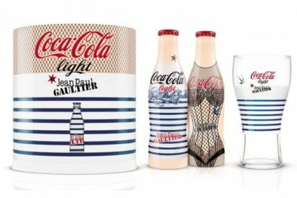 Coca-Cola light by Jean Paul Gaultier. Coca-Cola light by Jean Paul Gaultier.