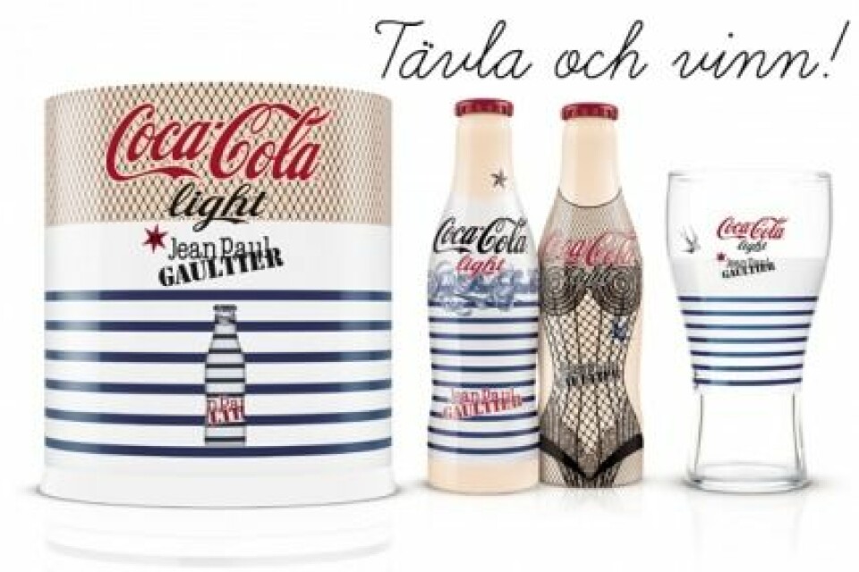 Coca-Cola light by Jean Paul Gaultier. Coca-Cola light by Jean Paul Gaultier.