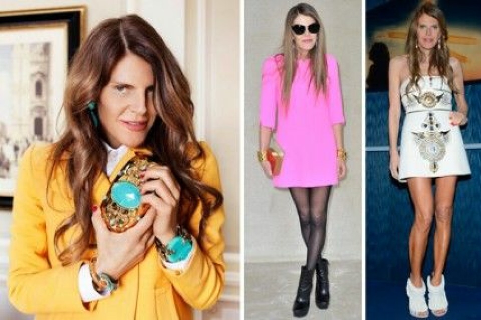 Anna Dello Russo har designat en egen accessoarkollektion för H&M. Anna Dello Russo har designat en egen accessoarkollektion för H&M.