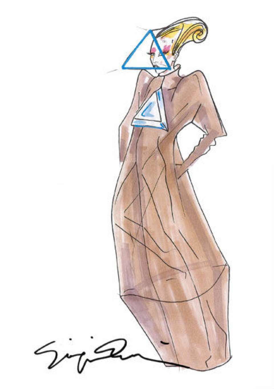 Armani designar Lady Gagas scenkläder