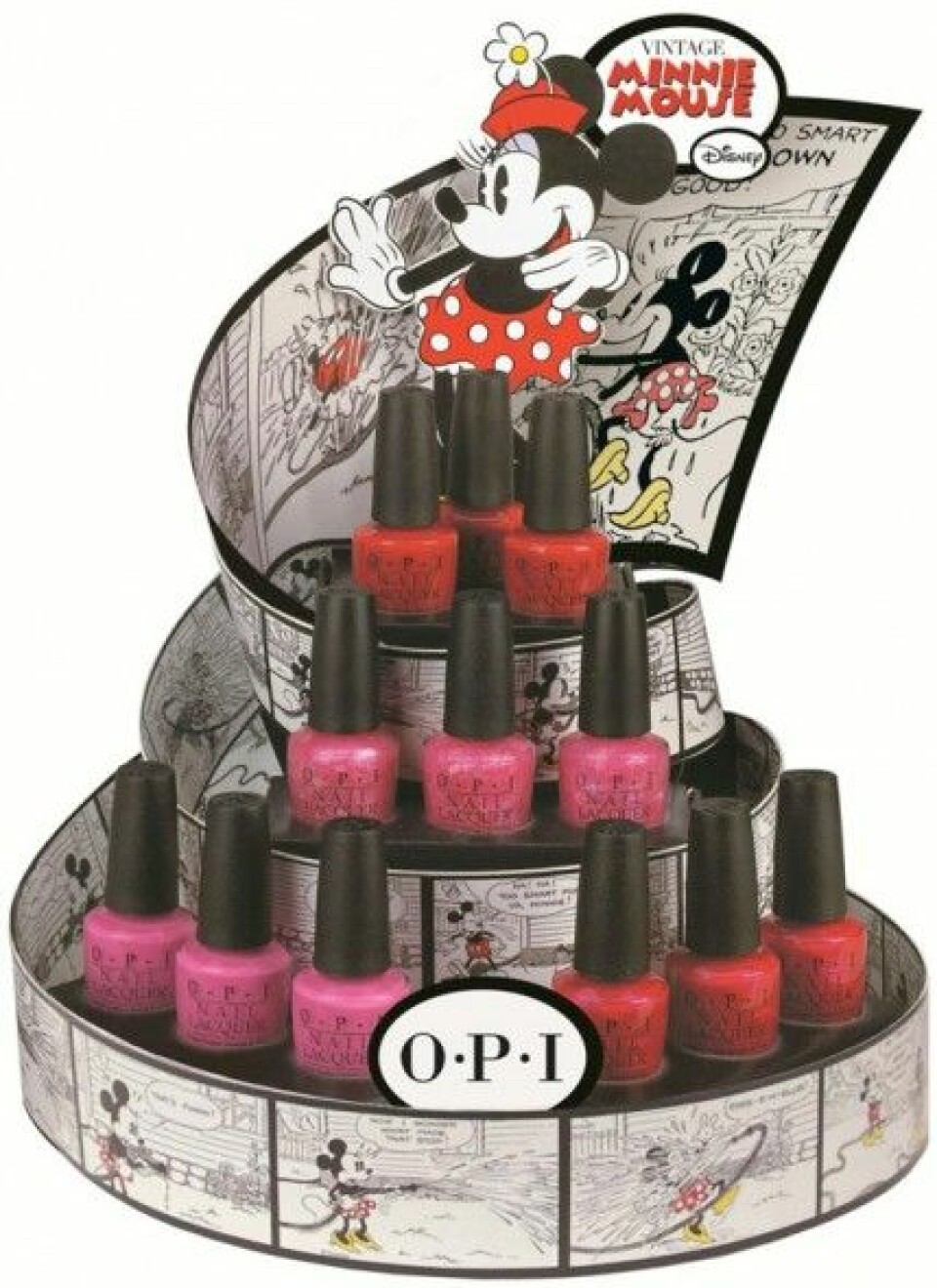 Vintage Minnie Mouse Collection by OPI. Vintage Minnie Mouse Collection by OPI.