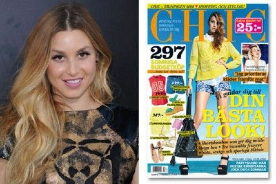 Whitney Port pryder omslaget av Baaam nr 12-2012. Whitney Port pryder omslaget av Baaam nr 12-2012.