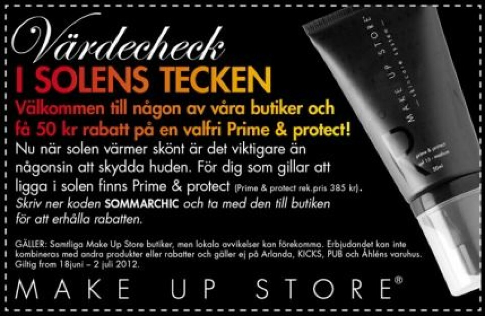 Klicka på kupongen för att se den större och skriva ut den! Klicka på kupongen för att se den större och skriva ut den!