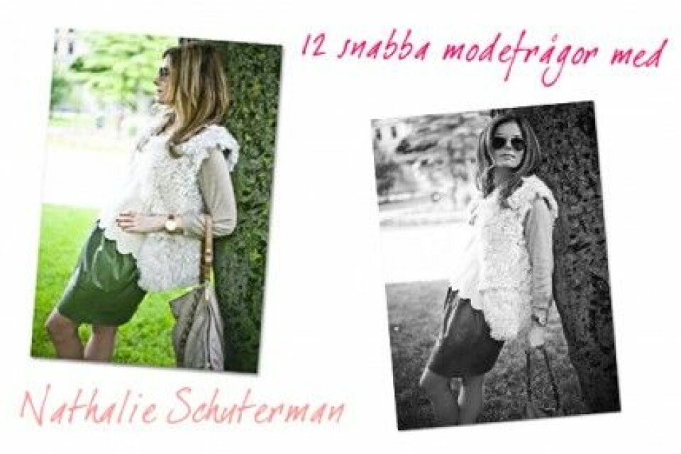 Nathalie Schuterman. Nathalie Schuterman.