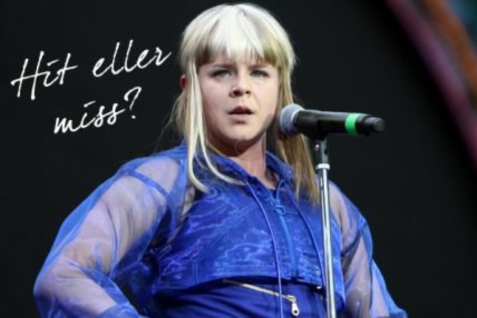 Coola Robyn visade upp en ny frisyr i helgen. Coola Robyn visade upp en ny frisyr i helgen.